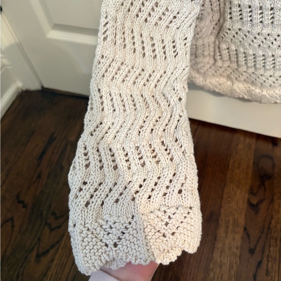 American Eagle Boho Crochet Sweater - Picture 4 of 4